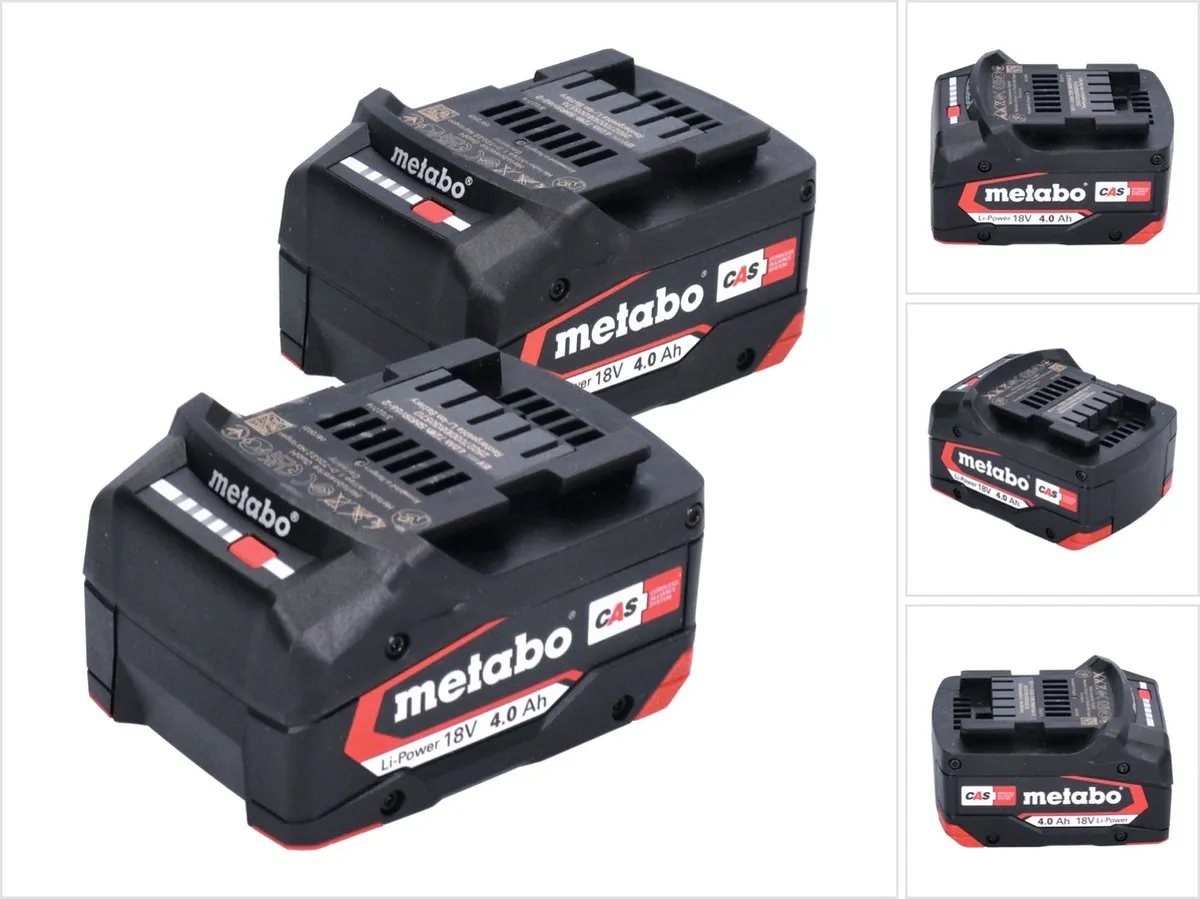 Metabo Li-Power 18V 4.0Ah CAS Accupack