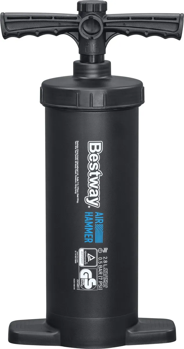 Bestway 1980632 Handpomp 37cm - Zwart