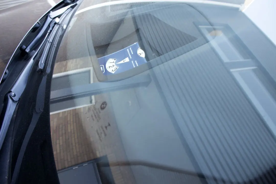 Kangaro Parkeerschijf E-car K-0035D500 - Blauw/ Groen