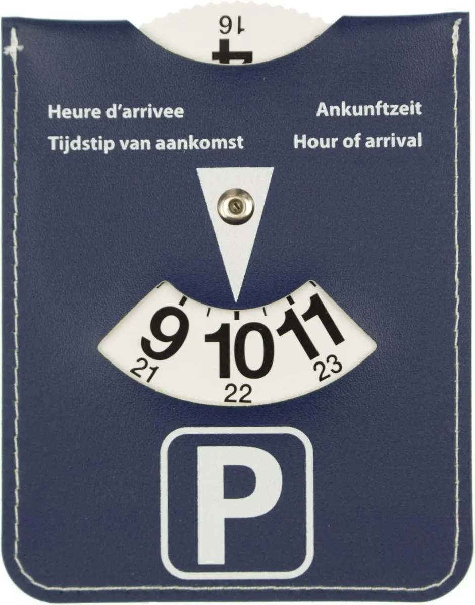 Kangaro Parkeerschijf E-car K-0035D500 - Blauw/ Groen - afbeelding 6 van 6