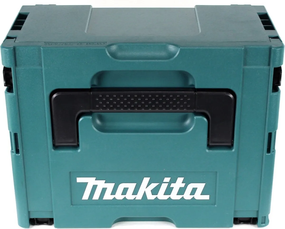 Makita DGA 517 RF1J Haakse Slijper 18V - 125mm - 3.0Ah + Lader + Makpac