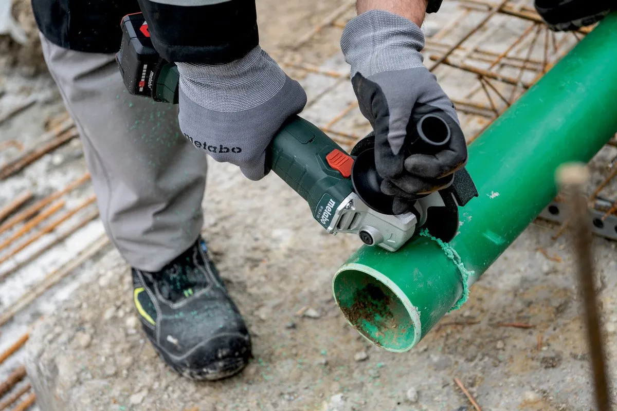 Metabo W 18 L 9-125 Haakse Accuslijper 18V