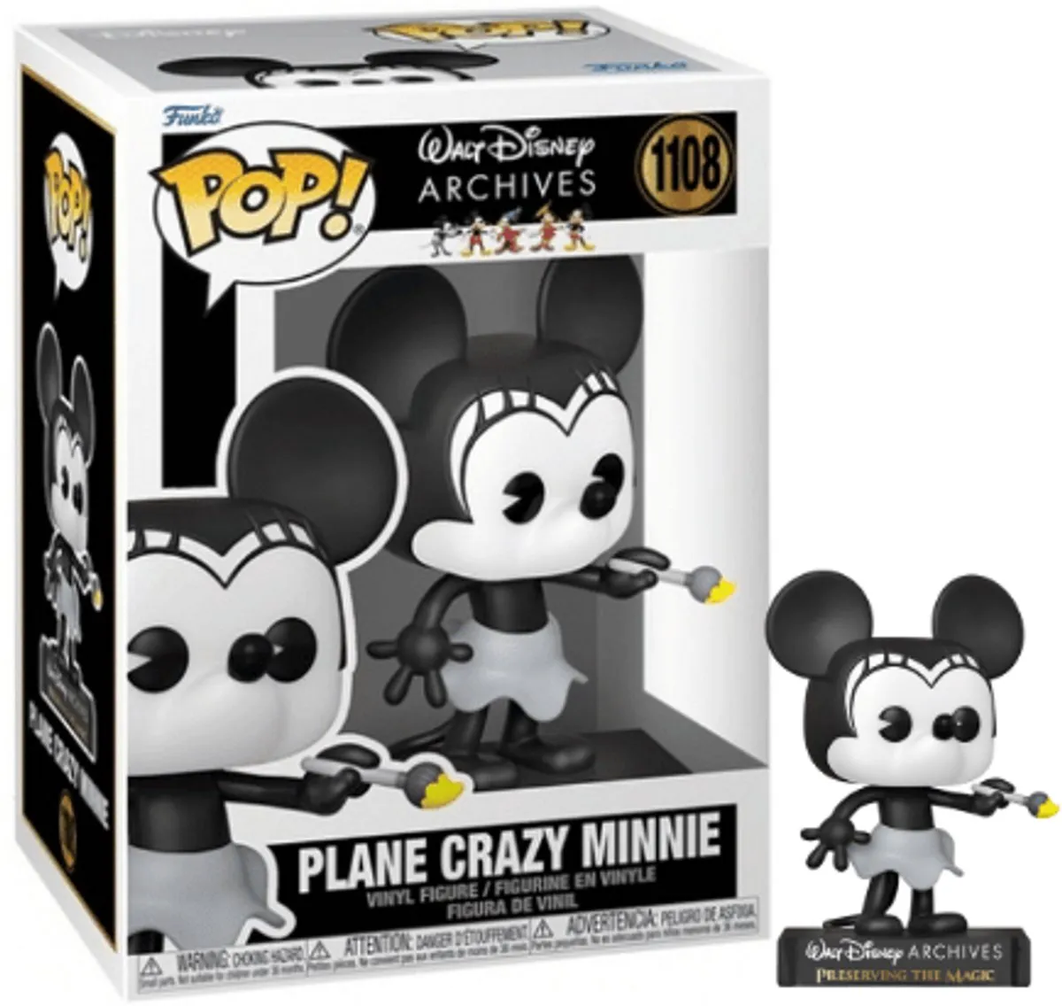 Funko Disney POP! Minnie Mouse Plane Crazy 57623 - 9cm