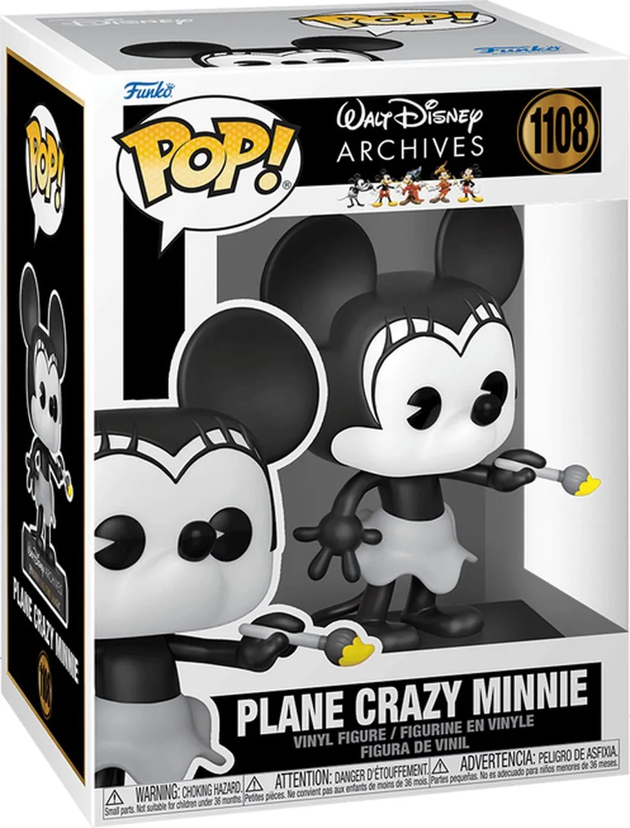 Funko Disney POP! Minnie Mouse Plane Crazy 57623 - 9cm