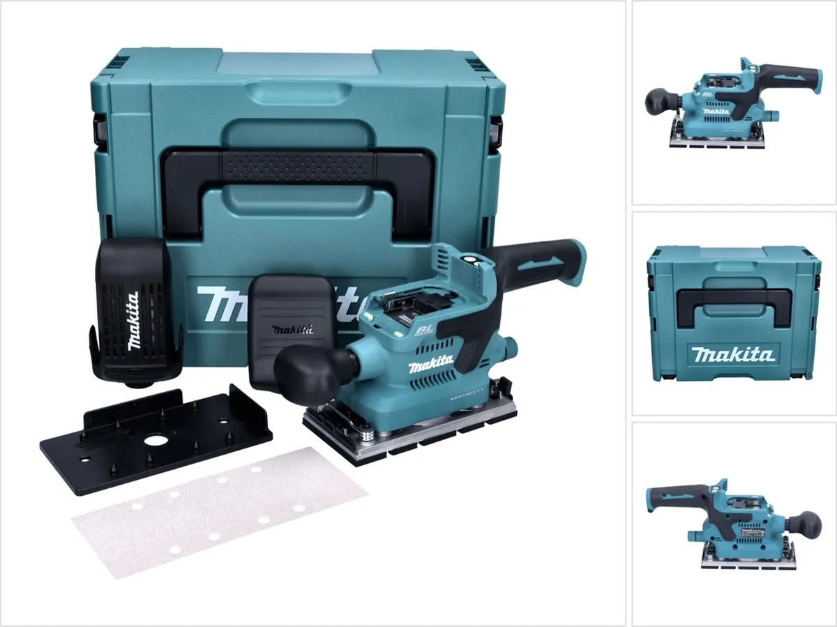Makita DBO380ZJ Vlakschuurmachine 18V