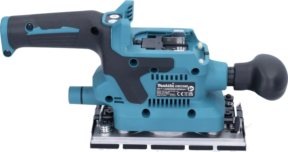 Makita DBO380ZJ Vlakschuurmachine 18V - 24.000 tpm - afbeelding 6 van 6