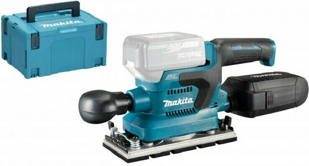 Makita DBO380ZJ Vlakschuurmachine 18V - 24.000 tpm