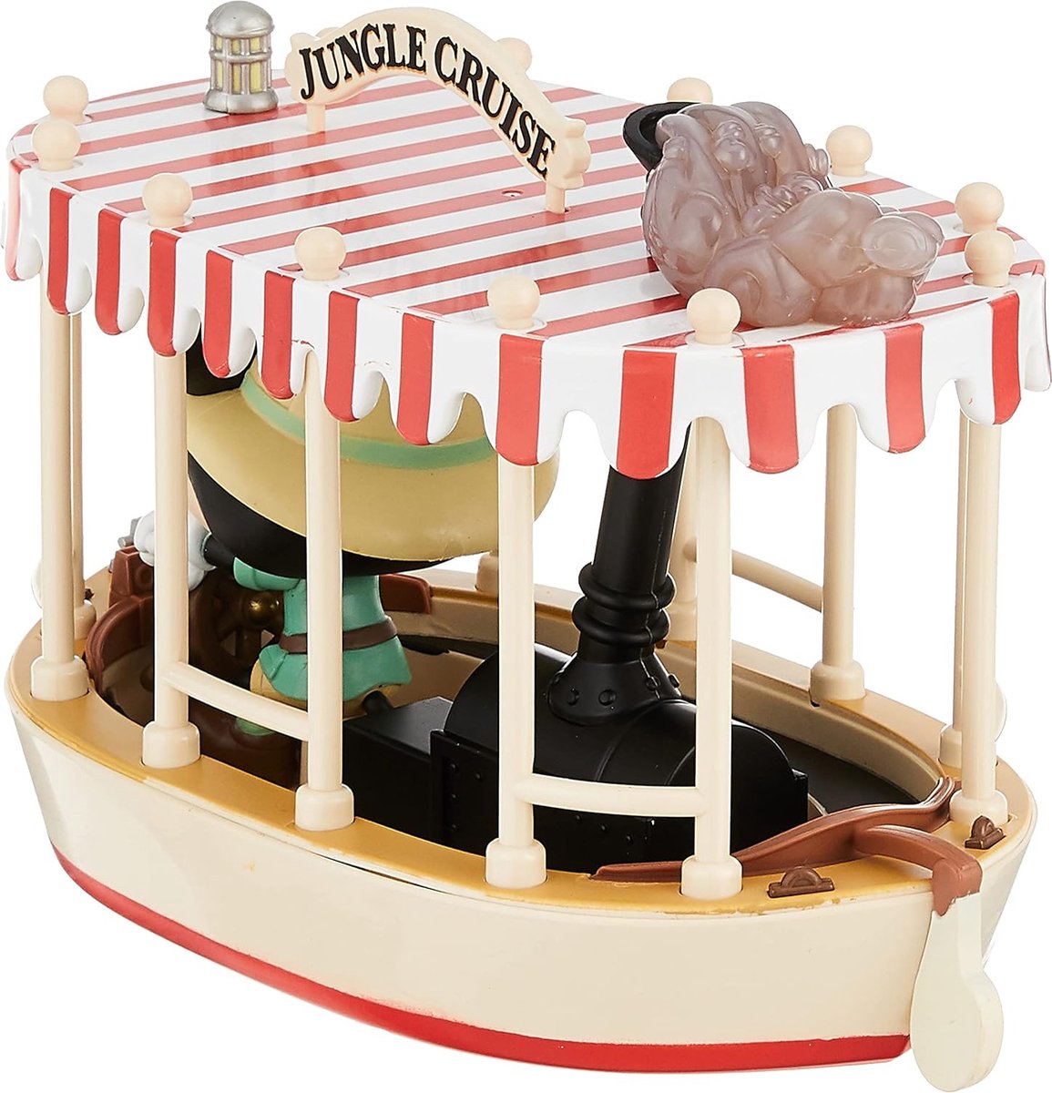 Funko Jungle Cruise Verzamelfiguur Disney POP! Rides Skipper Mickey With Boat 15 cm Multicolours