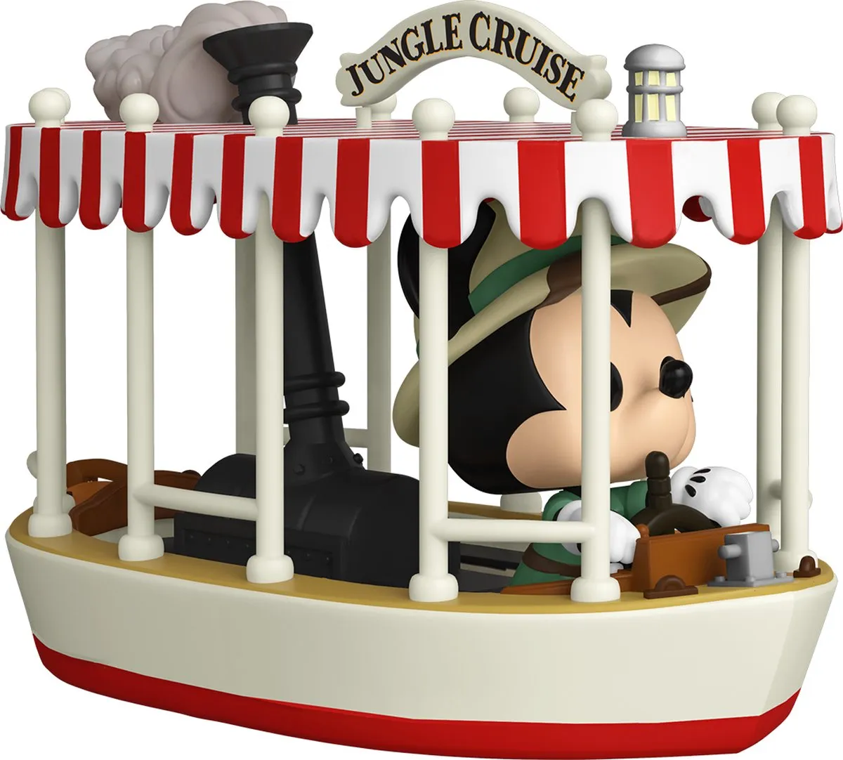 Disney Funko POP! Jungle Cruise Skipper Mickey met Boot 15cm - Multicolours - afbeelding 6 van 6
