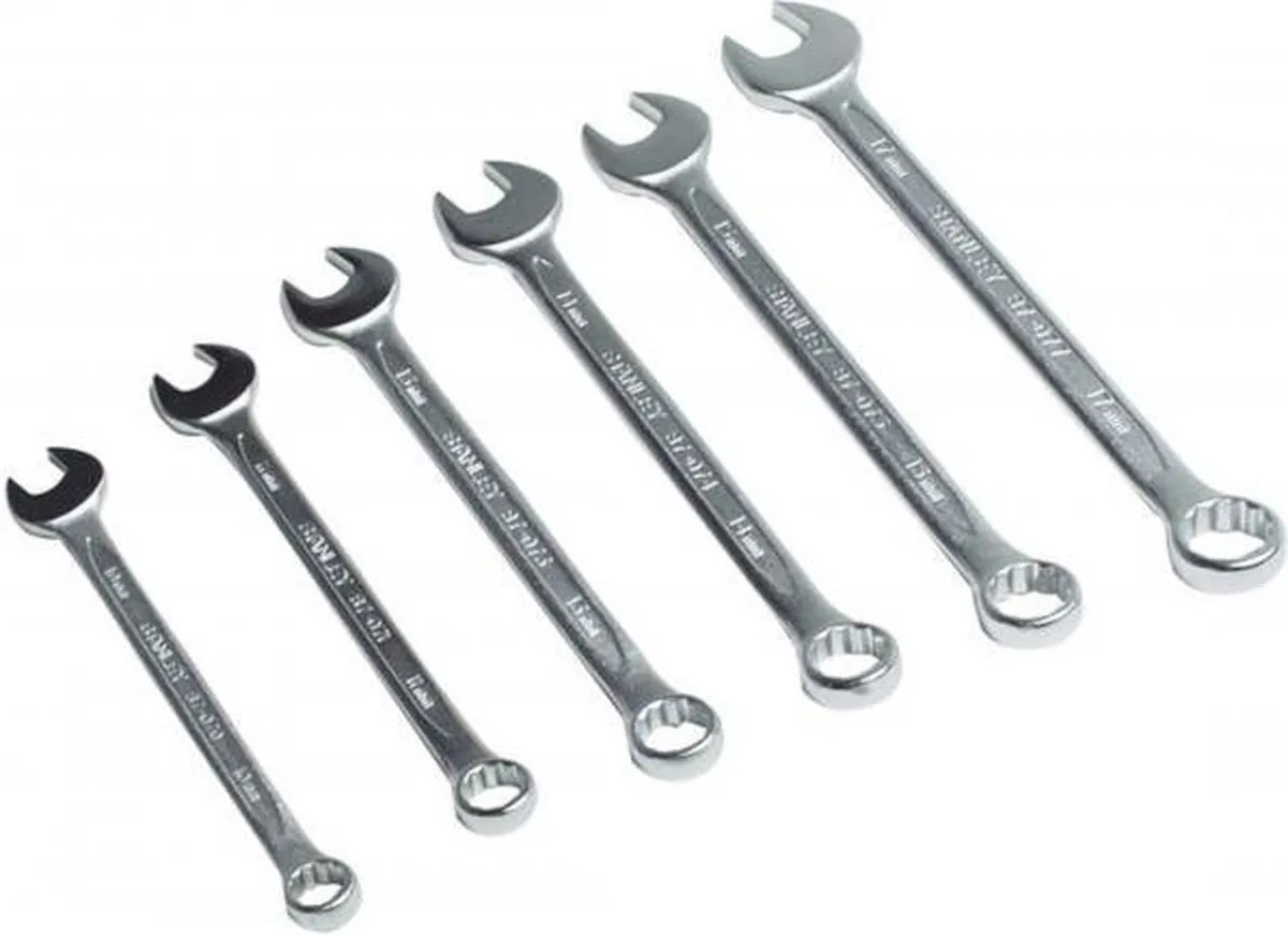 Stanley Ringsteeksleutelset 6-delig 10-17mm
