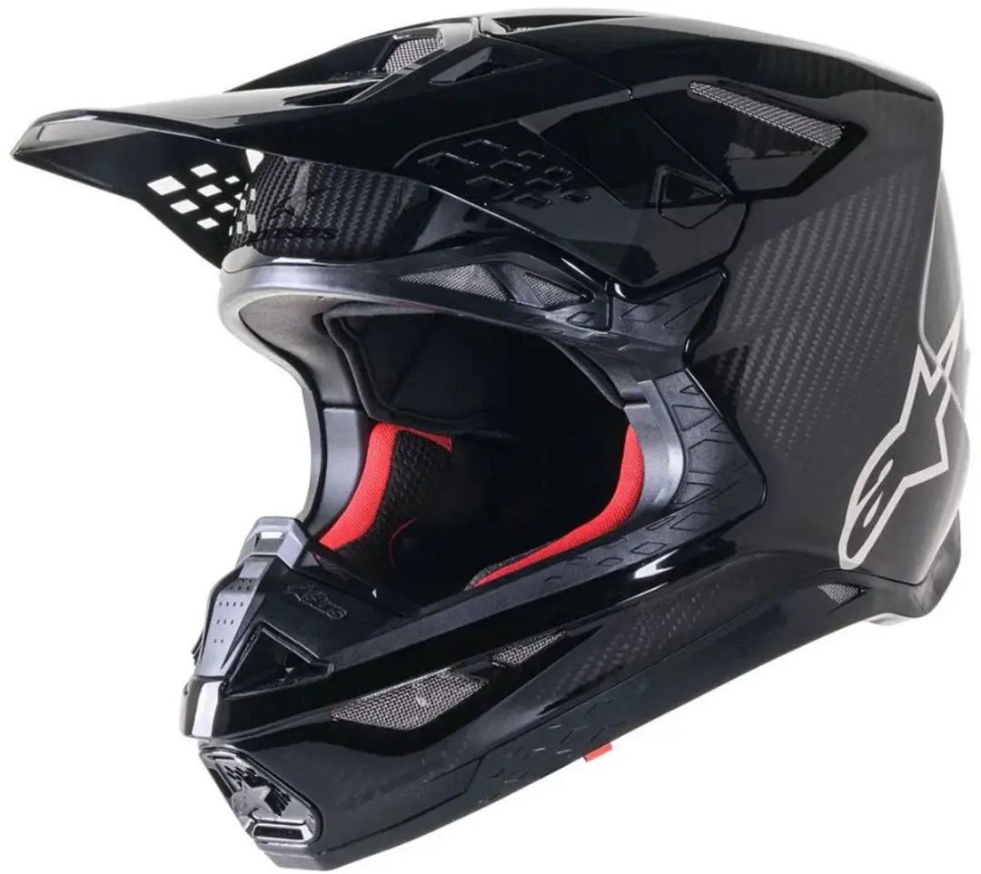 Alpinestars Supertech S-M10 Fame Helm ECE 22.06 - Zwart - afbeelding 6 van 6
