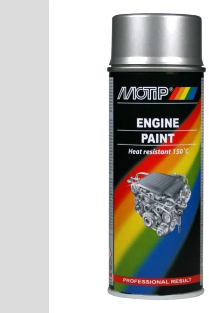 Motip Engine Paint Aluminium Spuitbus 400ml