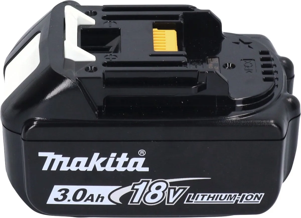Makita DVC750LF1 Accustofzuiger LXT 18V 67mbar 7,5L - Groen
