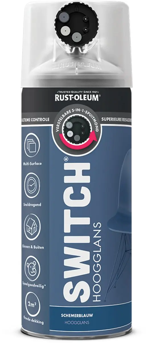 Rust-Oleum Switch Spuitbus Verf Hoogglans 400ml