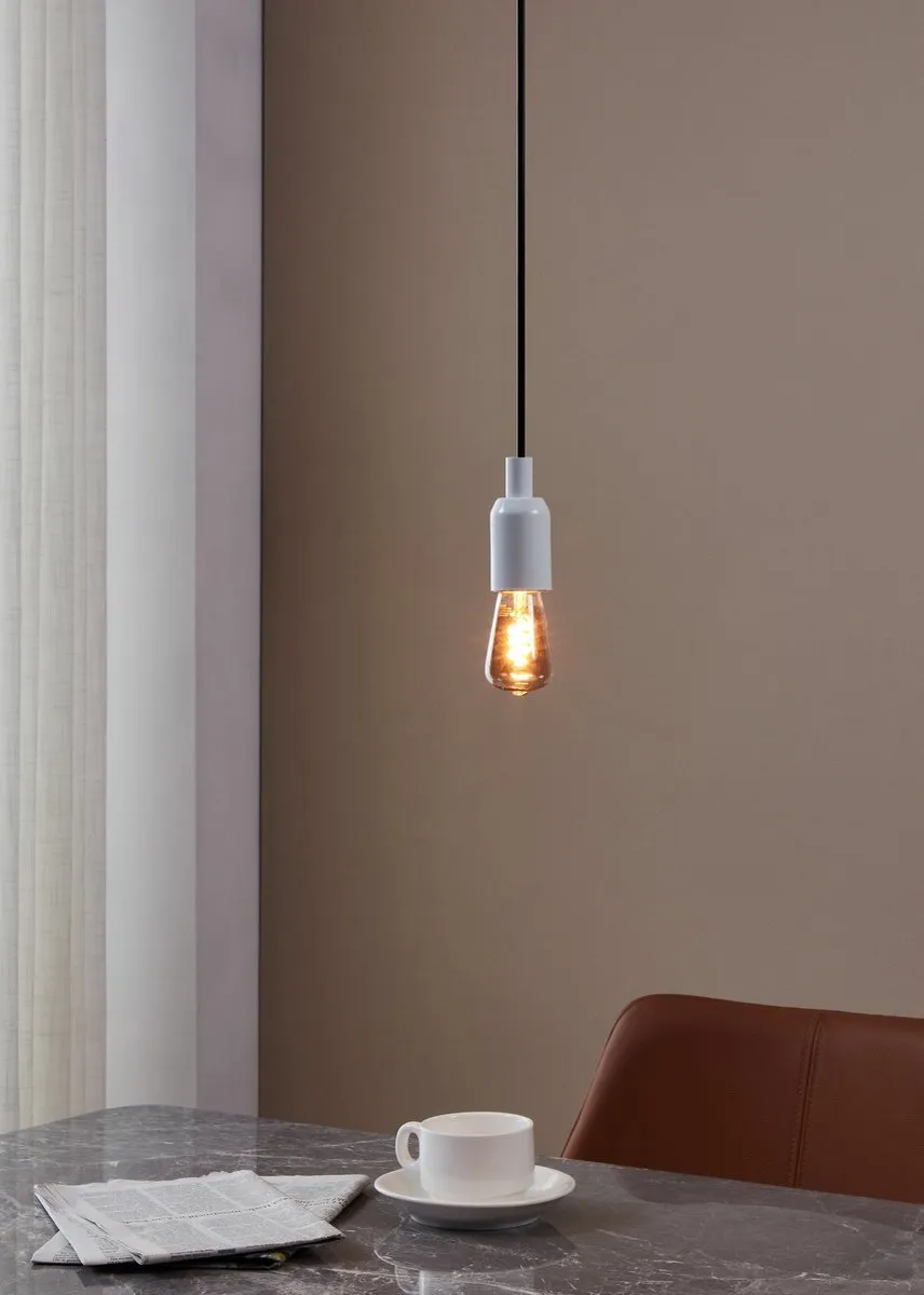 Eglo LED Lamp E27 ST48 Rookglas 4W 2000K - Dimbaar