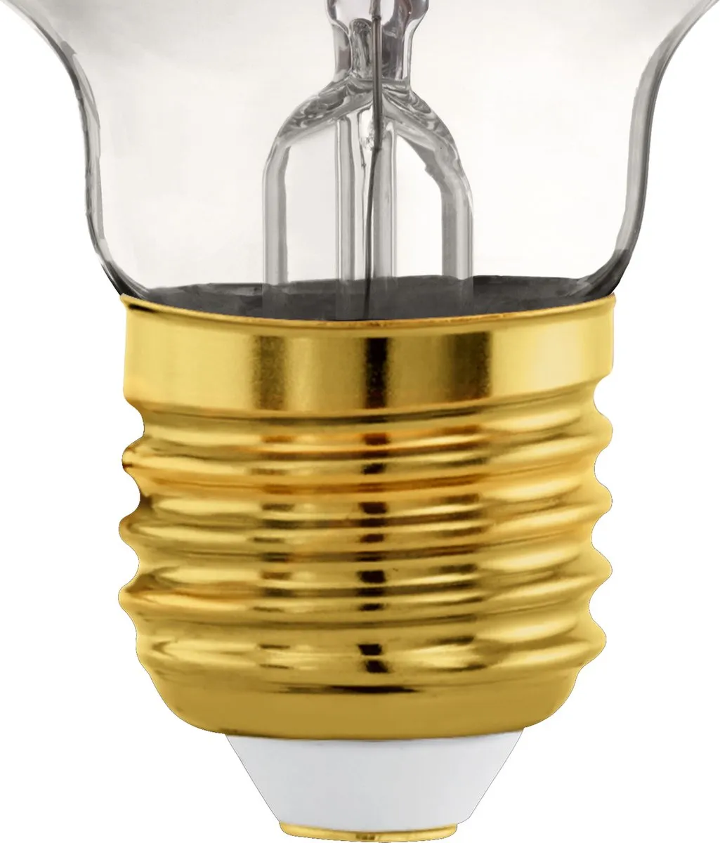Eglo LED Lamp E27 ST48 Rookglas 4W 2000K - Dimbaar