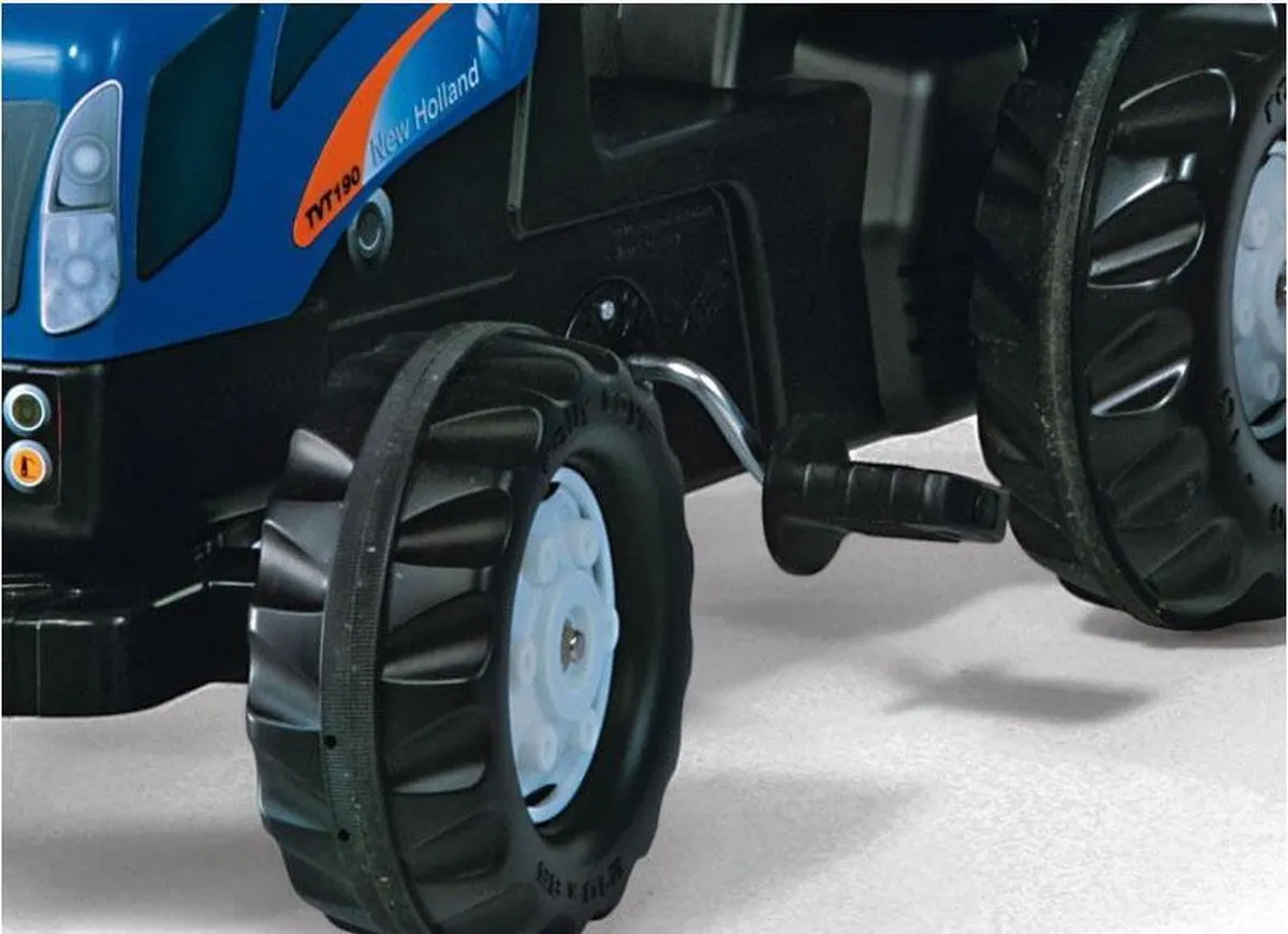 Rolly Toys rollyKid New Holland Traptractor met Aanhangwagen