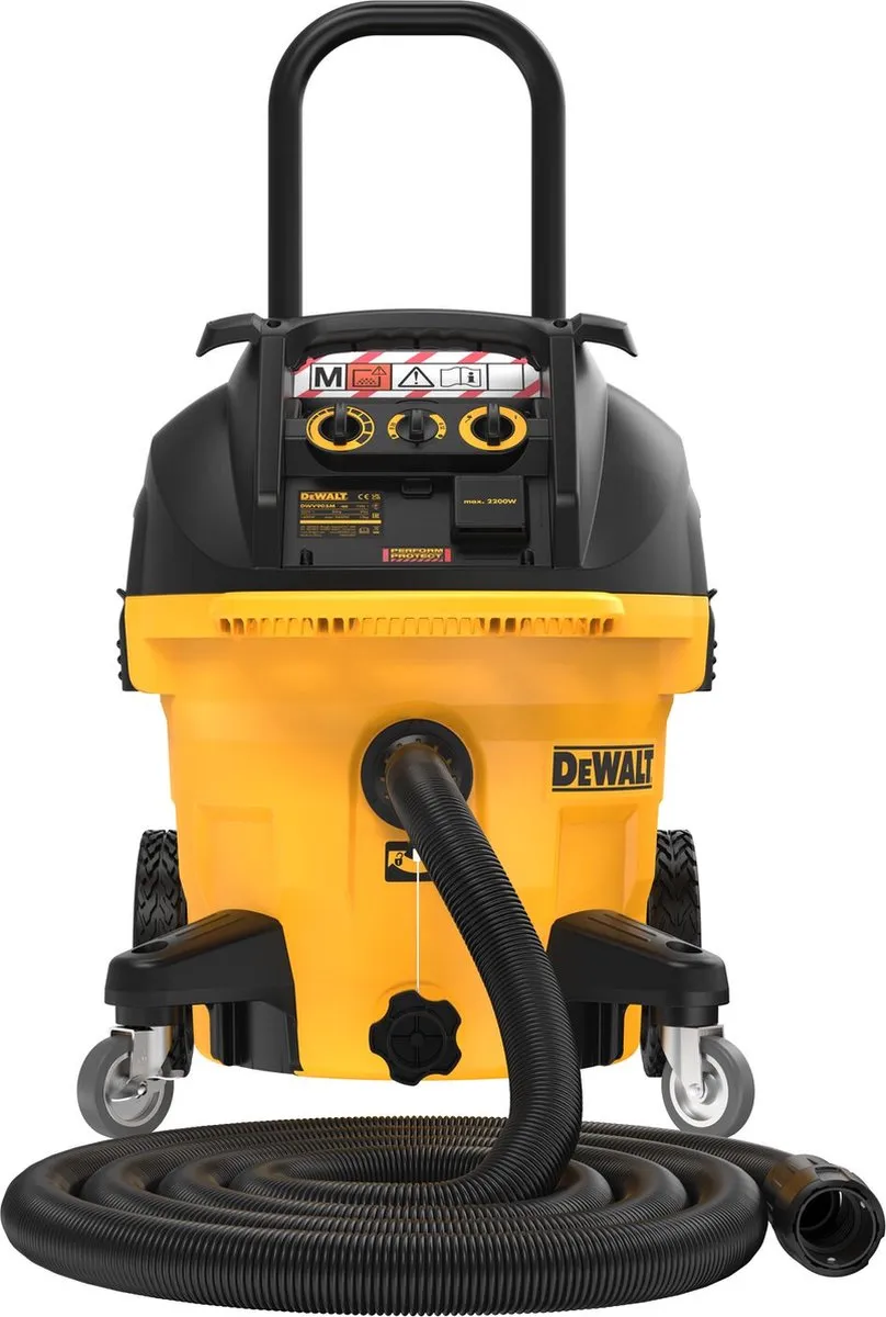 DeWalt DWV905M Nat- en Droogstofzuiger 1400W - 38L