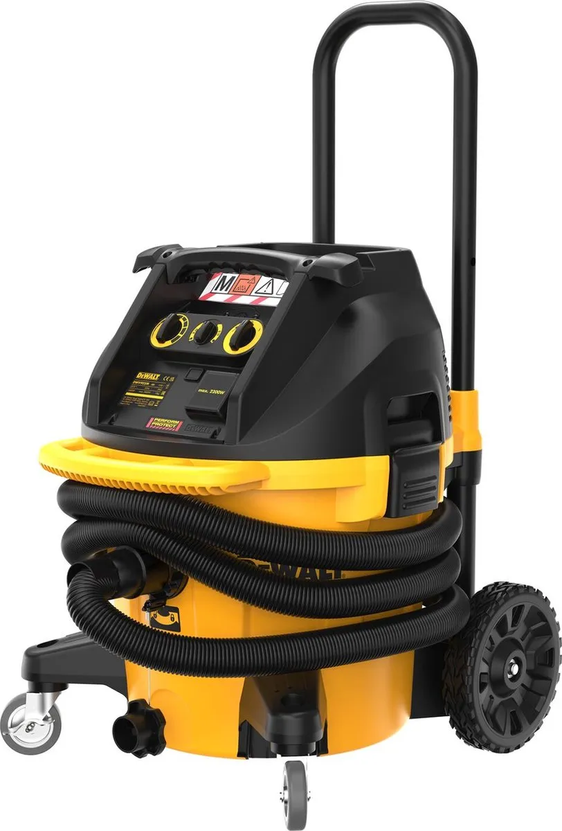 DeWalt DWV905M Nat- en Droogstofzuiger 1400W - 38L