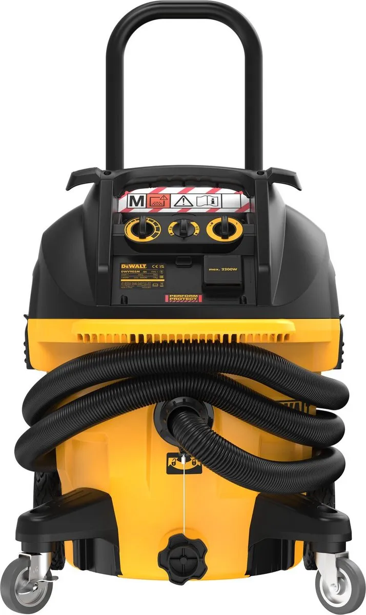 DeWalt DWV905M Nat- en Droogstofzuiger 1400W - 38L