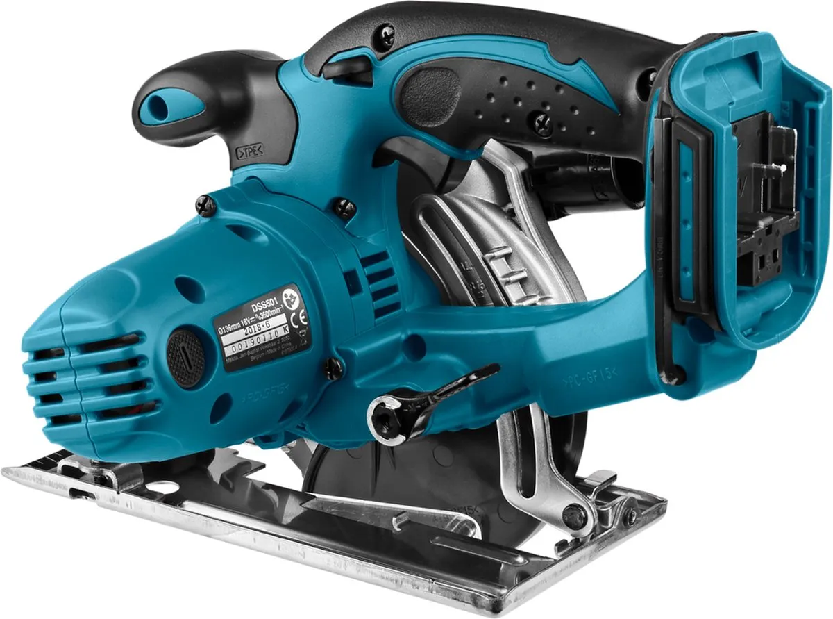 Makita DSS501z 18V Cirkelzaag - Ø136mm - Losse Body