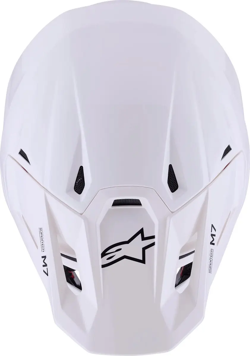 Alpinestars S-M7 Crosshelm - XS - Wit