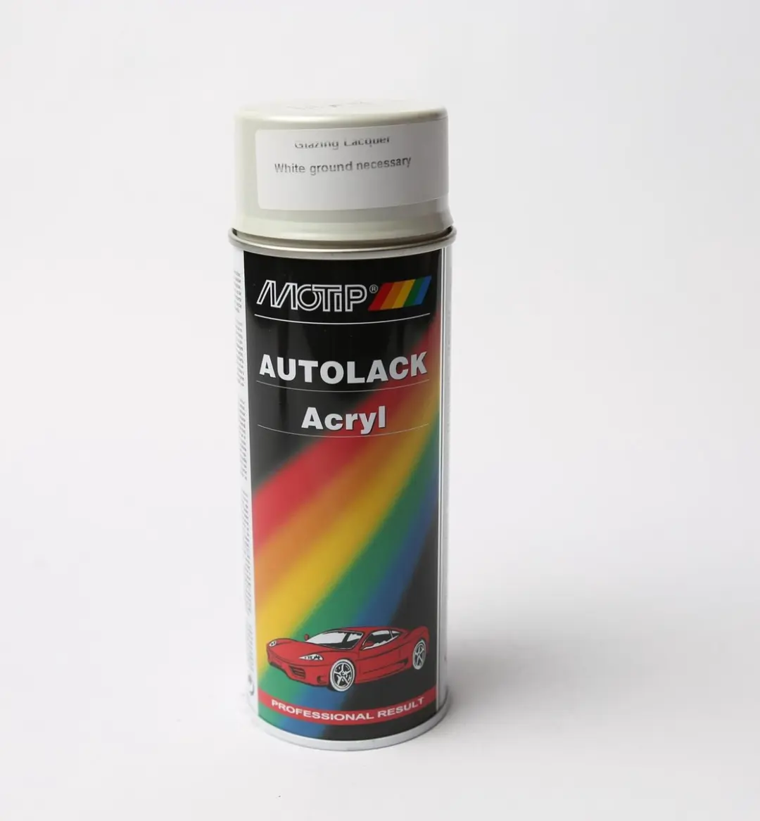 Motip Autolak Spuitbus Wit Metallic 400ml