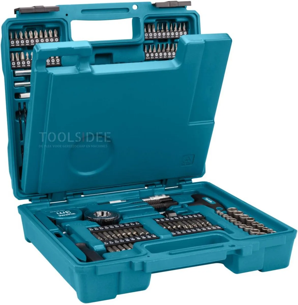 Makita E-06270 Accessoire Set 212-delig - Steen/Hout - afbeelding 6 van 6