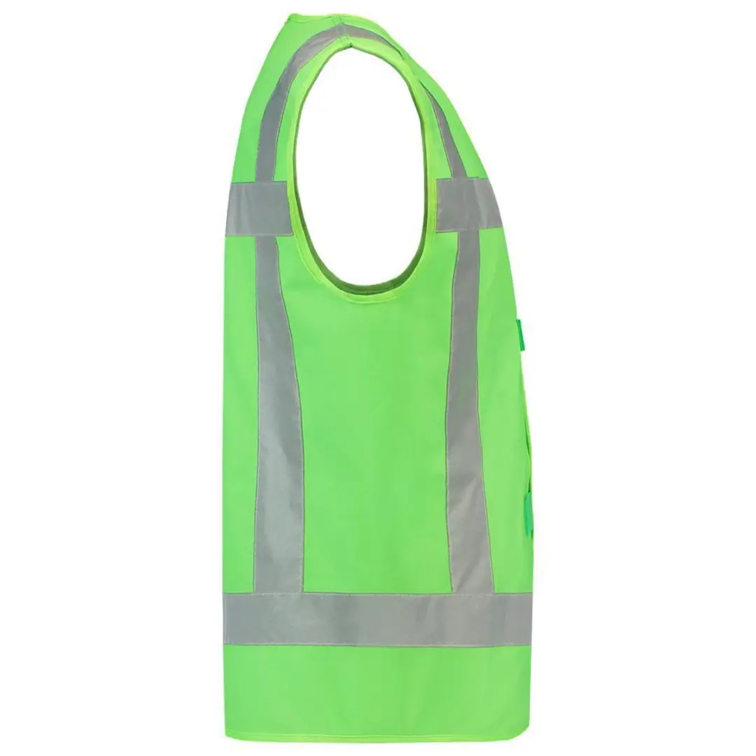 Tricorp Veiligheidsvest 453014 - Fluo Limoen Groen - XS/S