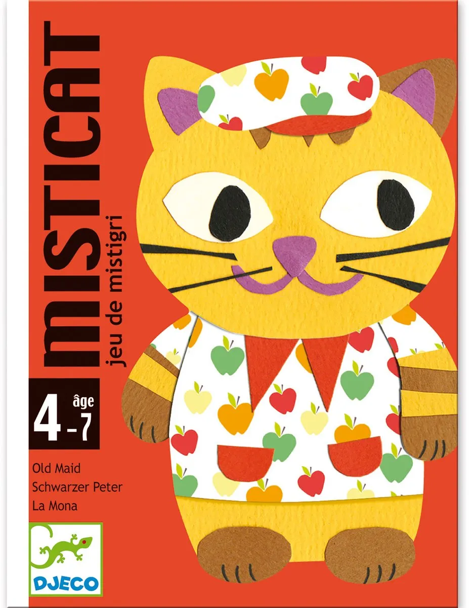 Djeco Misticat Mistigri-spel - 33 Kaarten - Multicolor - afbeelding 5 van 6