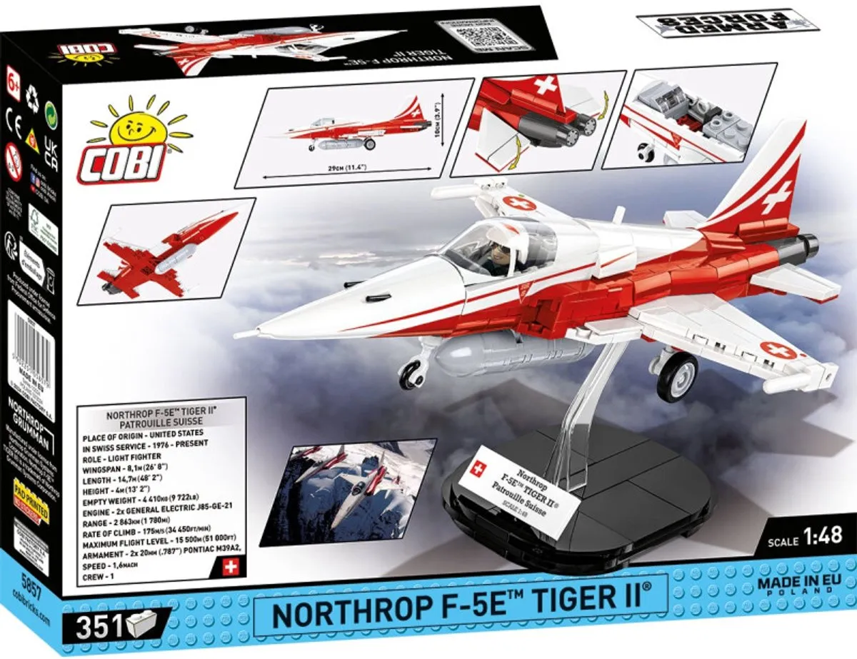 Cobi Northrop F-5E Tijger COBI-5857 - 351 Stukken