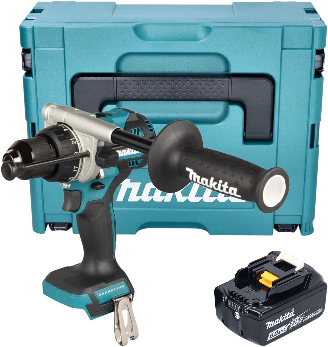 Makita DHP492G1J Accu-klopboormachine 18V 141Nm