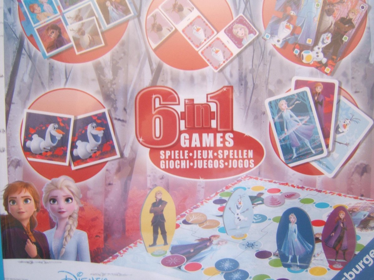 Frozen II spellendoos 6 in 1