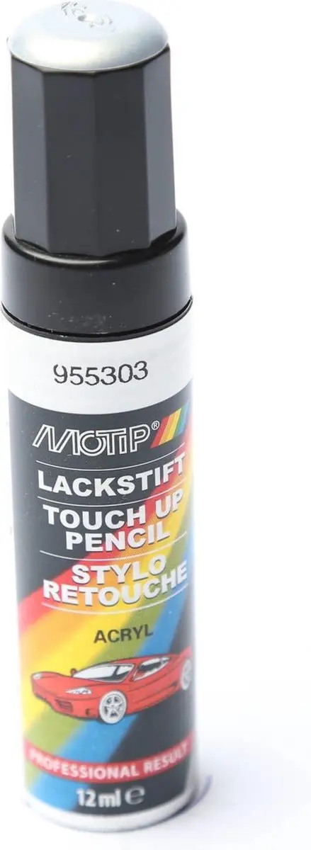 Motip 955303 Auto Lakstift Zilver Metallic 12ml