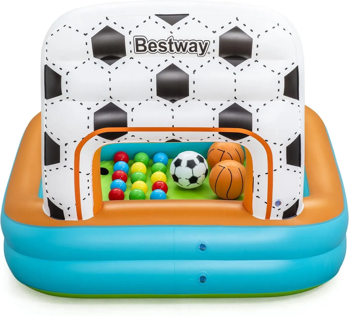 Bestway Kick N'Swish Kinderzwembad 120x107x84cm - Meerkleurig