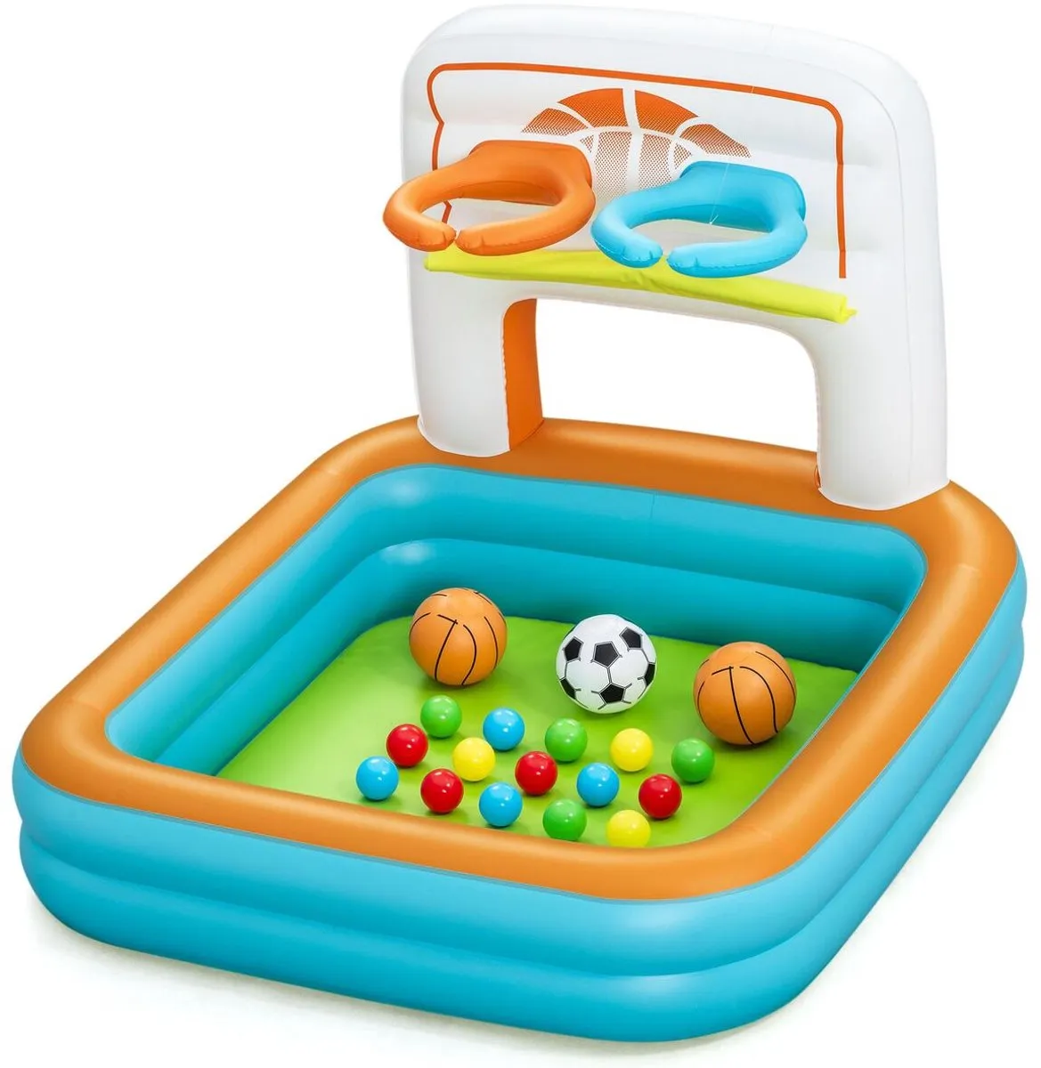 Bestway Kick N'Swish Kinderzwembad 120x107x84cm - Meerkleurig