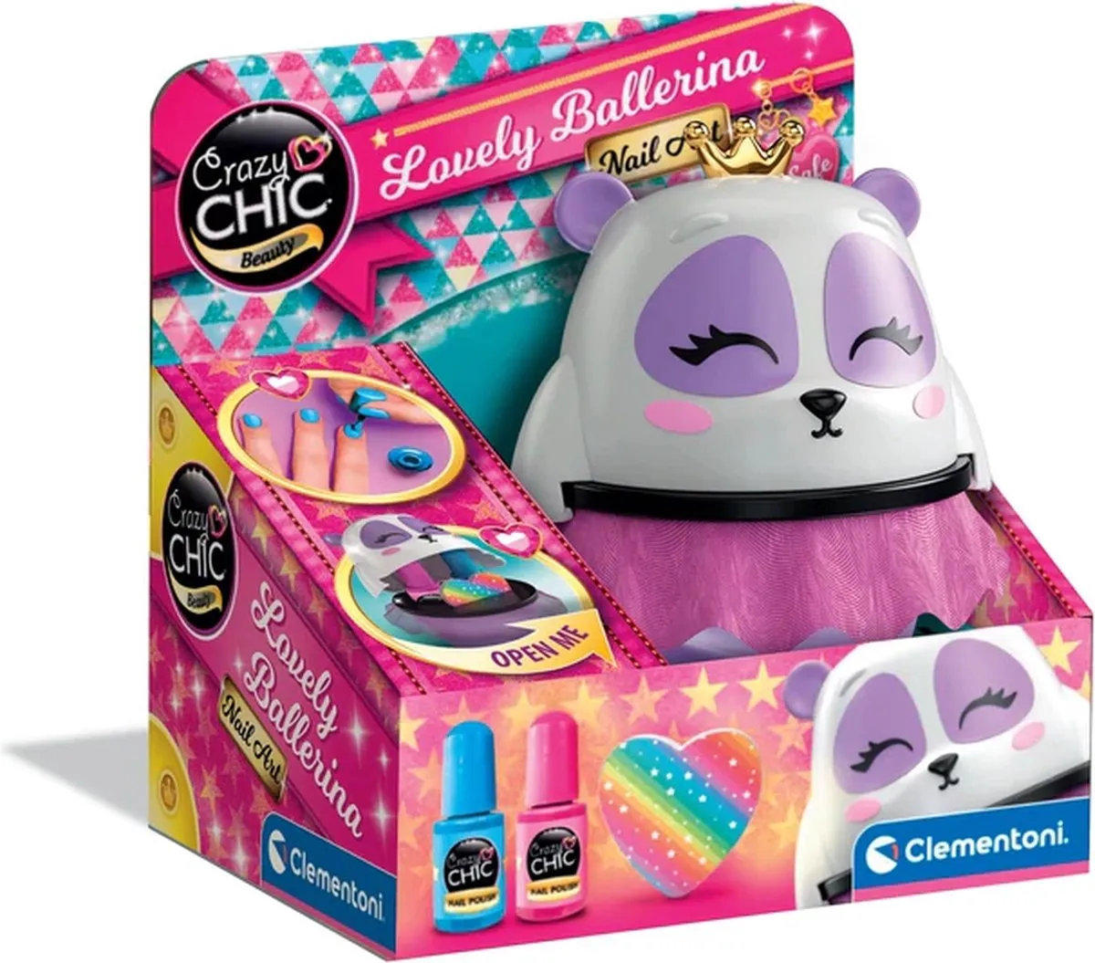Clementoni Crazy Chic 18694 Nagellakset