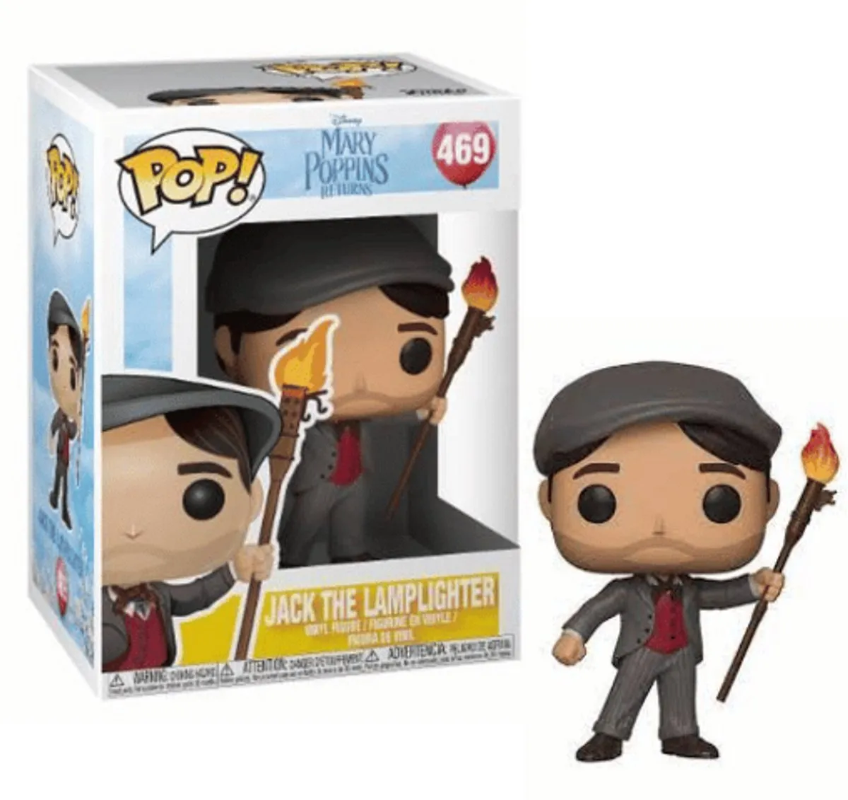 Funko Pop! Jack the Lamplighter #469 Mary Poppins - Verzamelfiguur - Multi