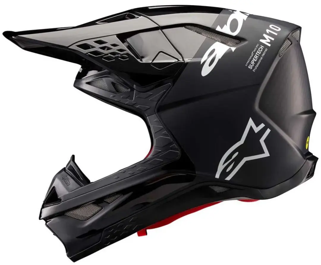 Alpinestars Supertech S-M10 Flood Helm ECE 22.06 - Maat S - Zwart