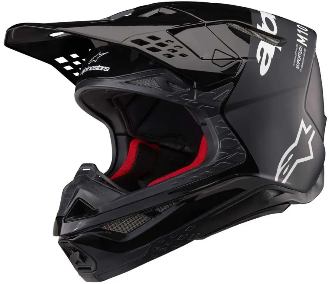 Alpinestars Supertech S-M10 Flood Helm ECE 22.06 - Maat S - Zwart