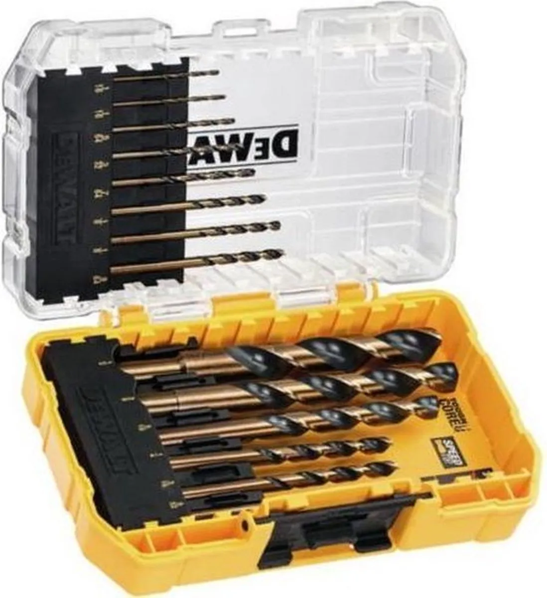 DeWalt DT70727 Metaalborenset 14-delig - Metaal - Tough Case