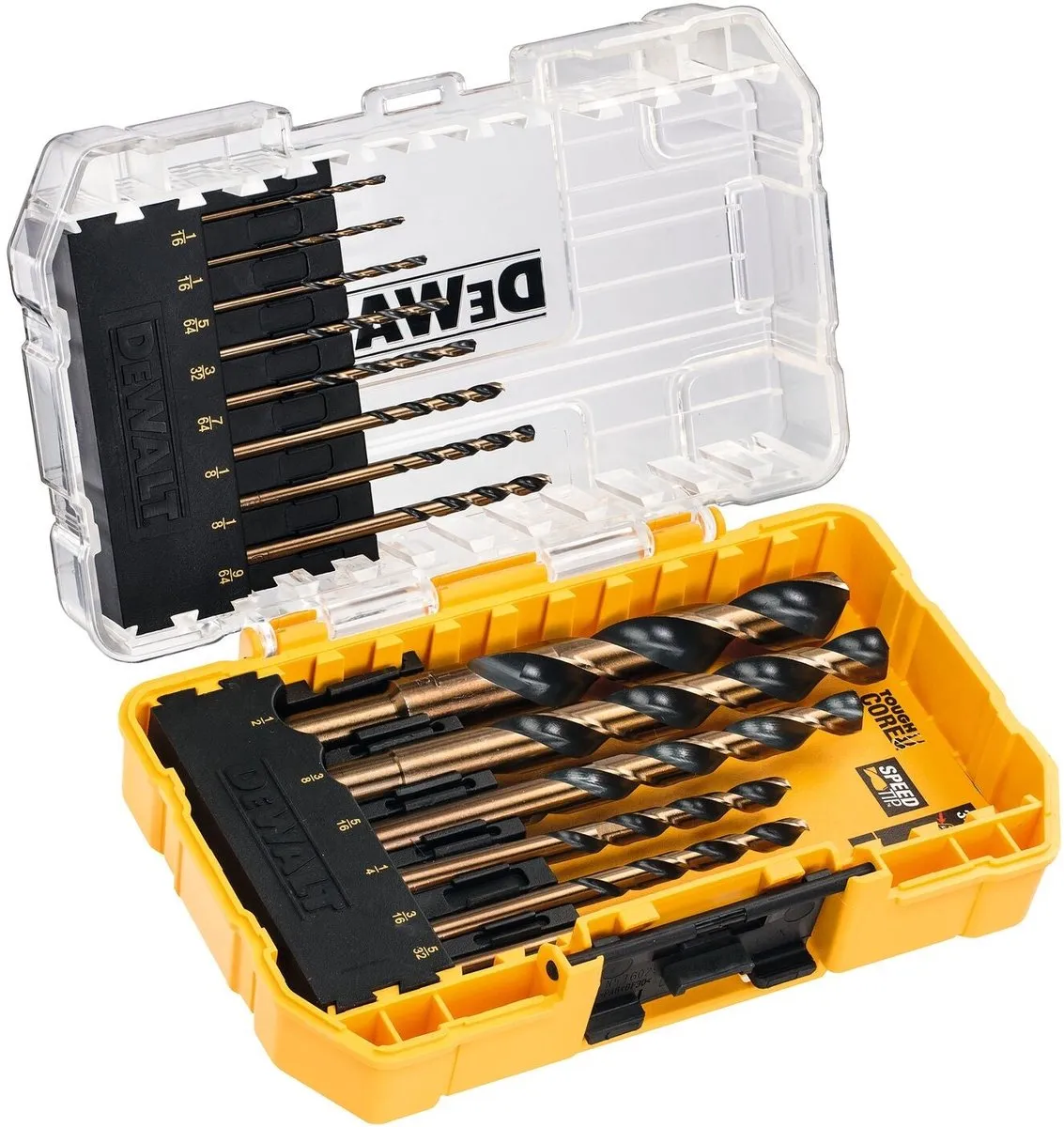 DeWalt DT70727 Metaalborenset 14-delig - Metaal - Tough Case