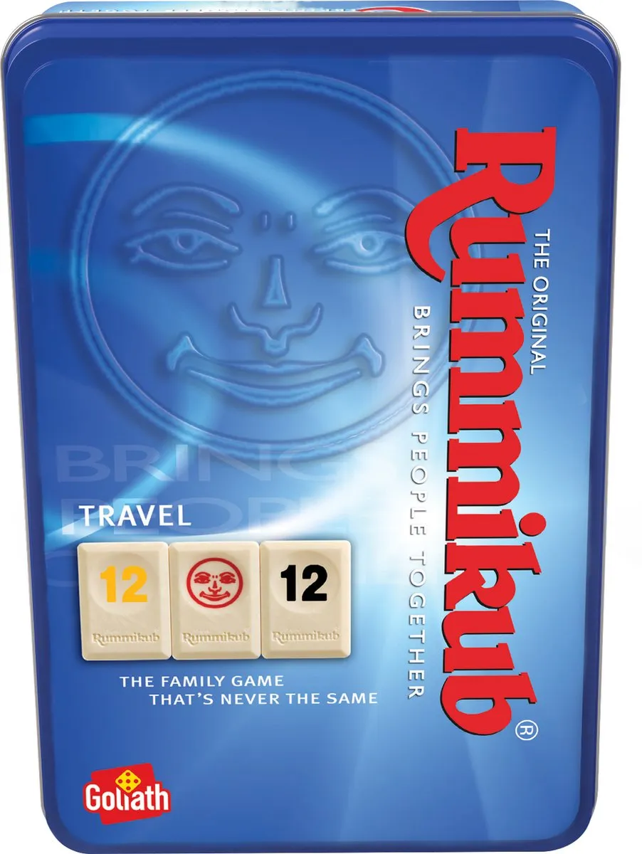 Goliath Rummikub Travel Tin 50105 - Reisgezelschapsspel