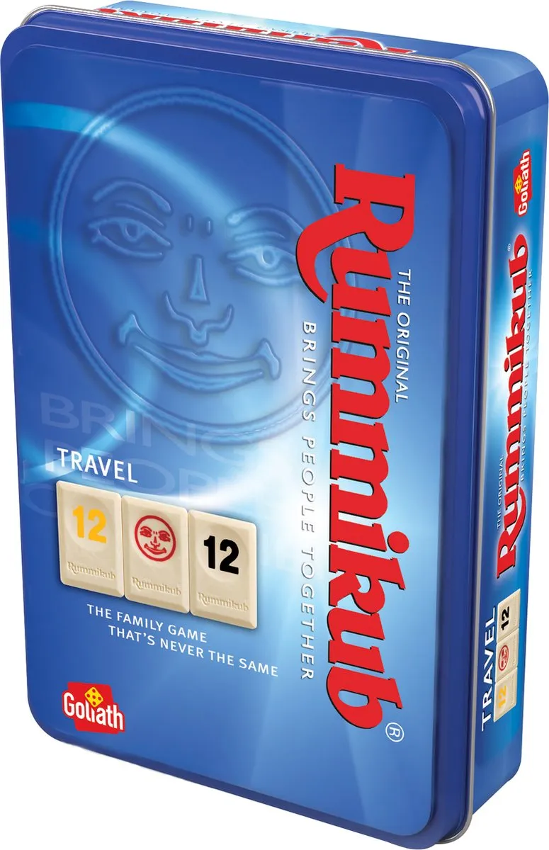 Goliath Rummikub Travel Tin 50105 - Reisgezelschapsspel