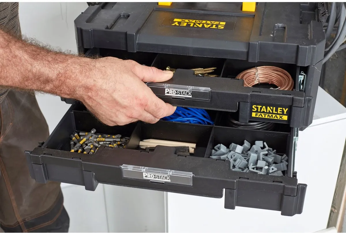 Stanley FatMax Tstak Combo II + IV FMST1-71981 - 3-delig - Zwart - afbeelding 6 van 6