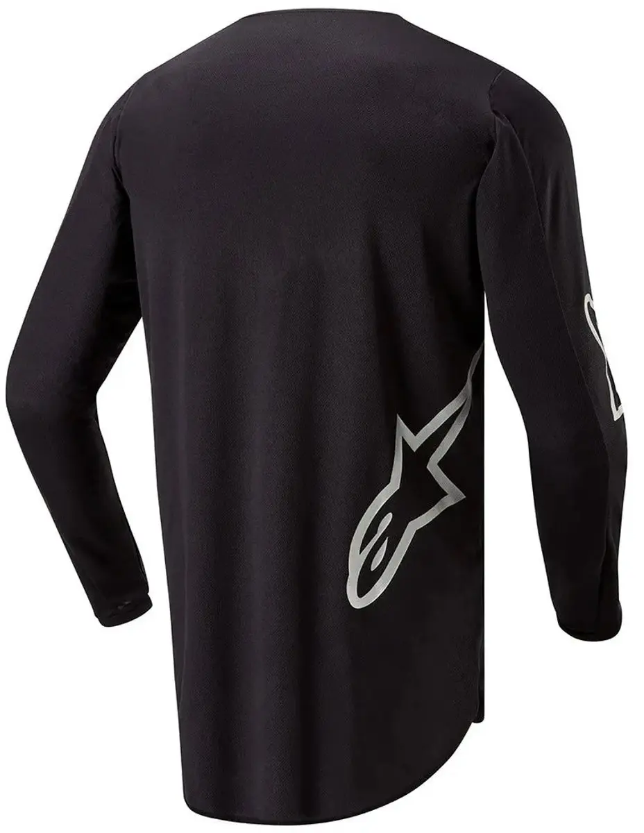 Alpinestars Fluid Jersey - Zwart Zilver S