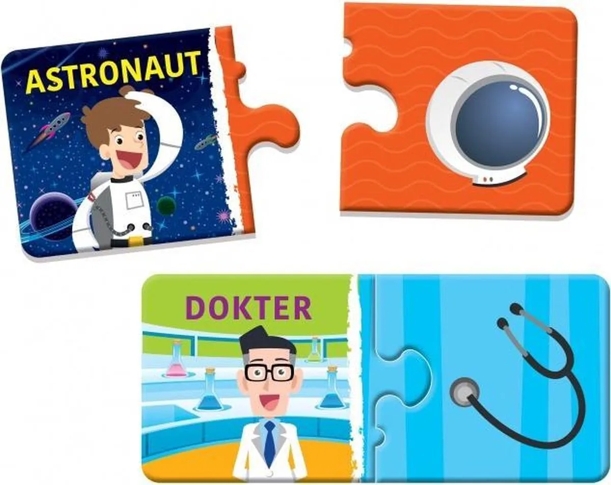 Clementoni Leer Beroepen en Voorwerpen - 6 Stuks - afbeelding 2 van 3
