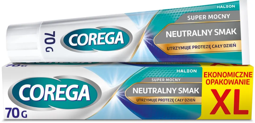 Corega Super Mocny Creme voor Gebitsprotheses