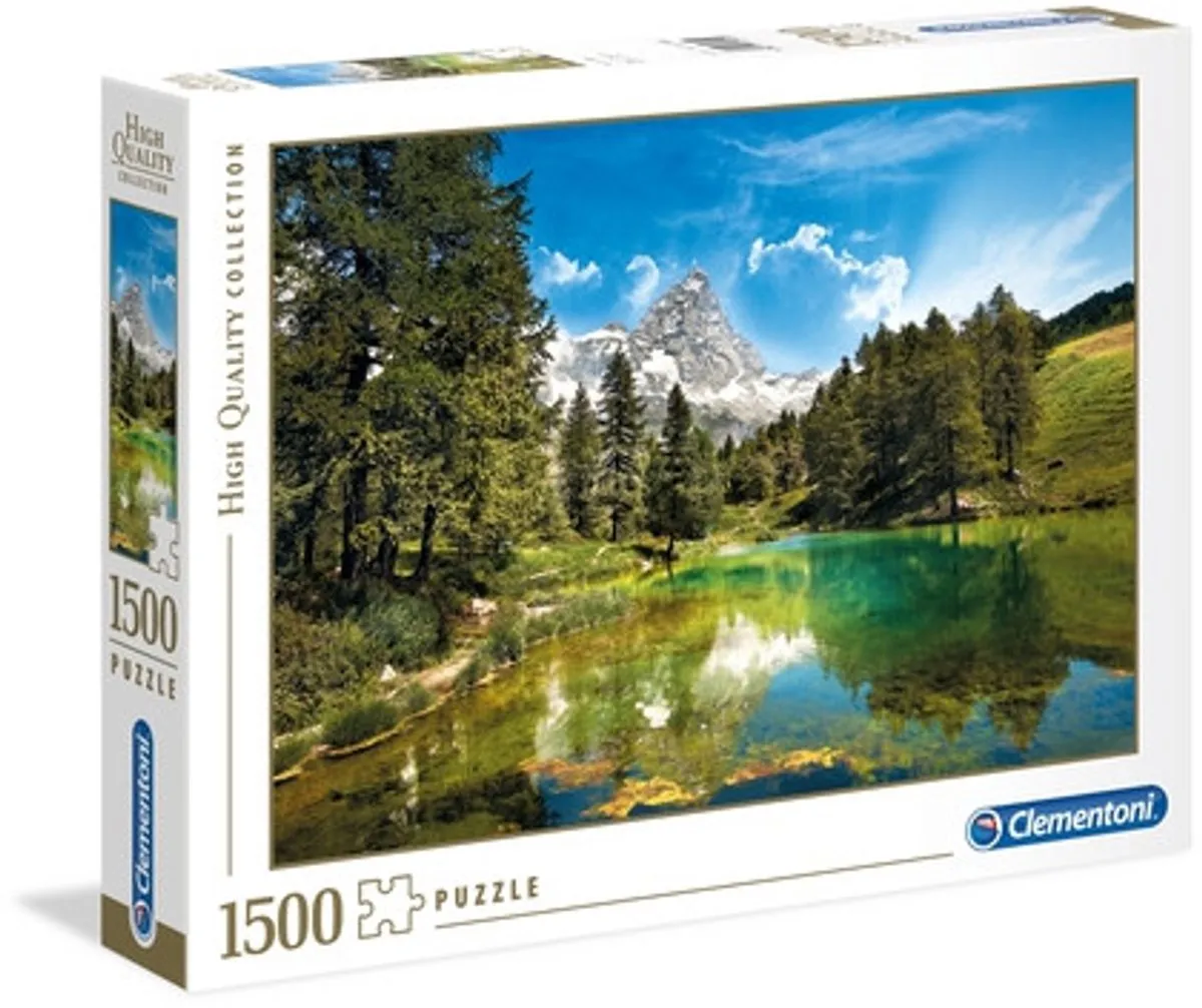 Clementoni Blue Lake Puzzel 1500 Stuks - High Quality Collection