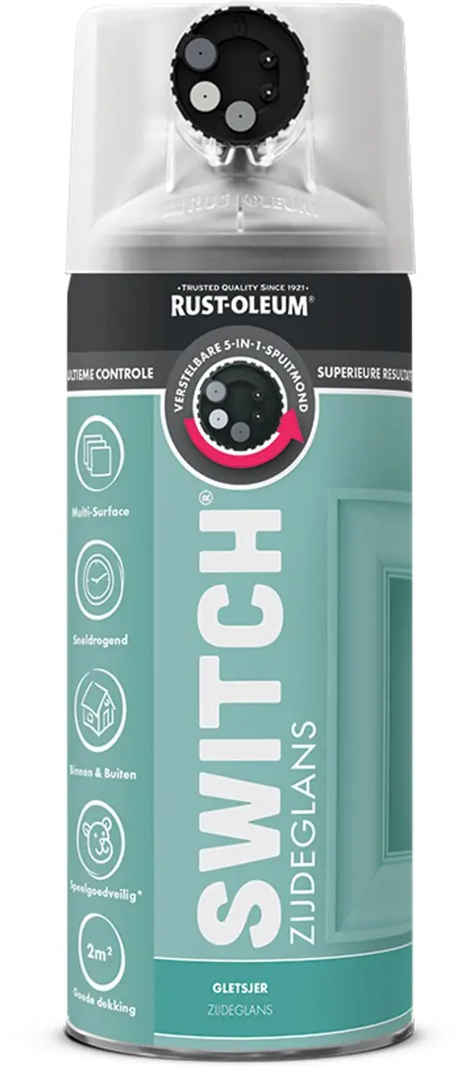 Rust-Oleum Switch Spuitbus Verf Zijdeglans 400ml